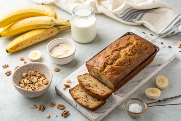 4 Ingredient Banana Bread