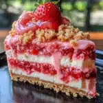 berrylicious strawberry crunch cheesecake recipe