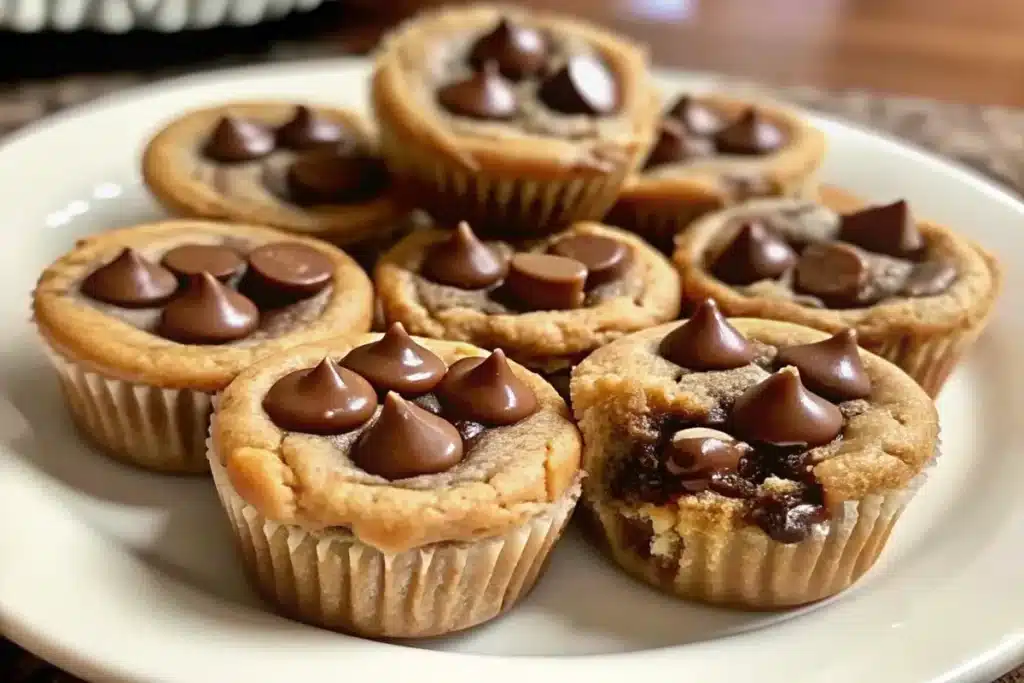 the best Reeses Peanut Butter Chocolate Chip Cookie Bites